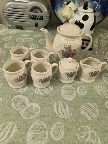 Vintage tea pot set - vintage,